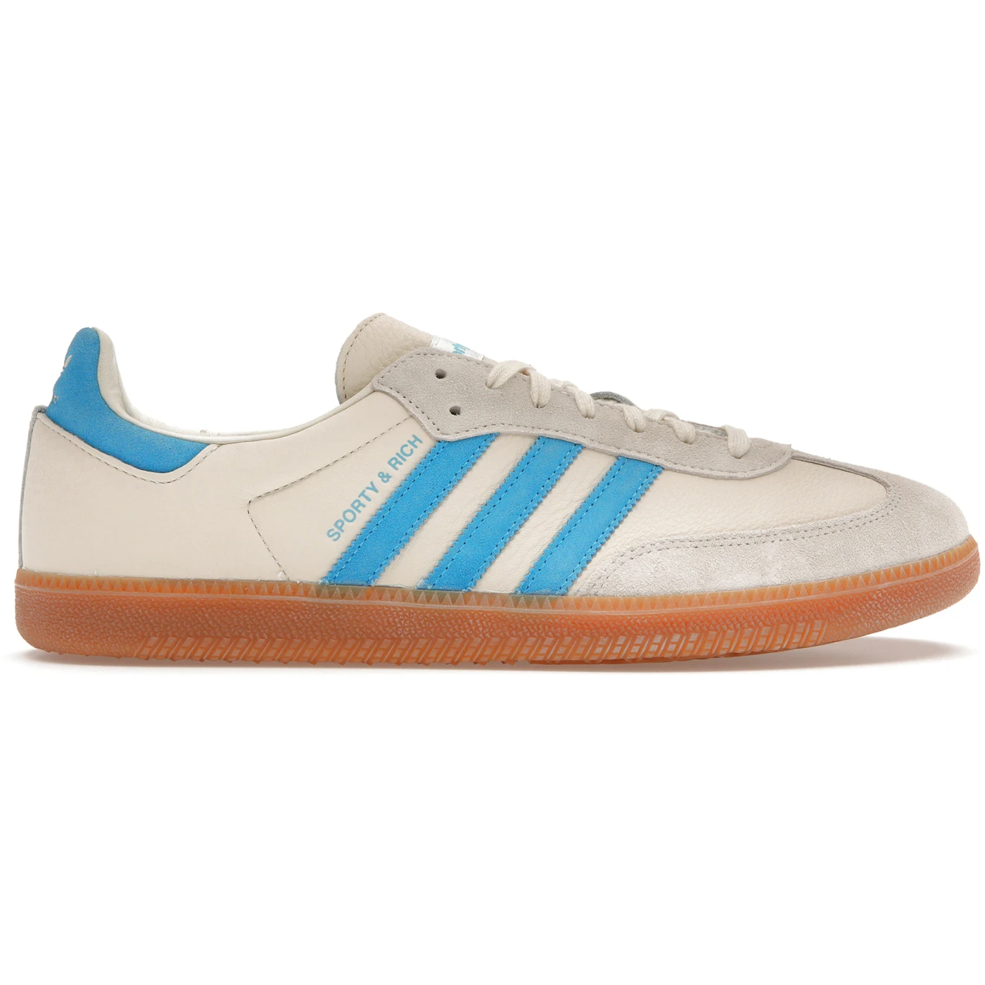 adidas Samba OG Sporty & Rich Cream Blue 2 adidas Samba OG Sporty Rich Cream Blue 1