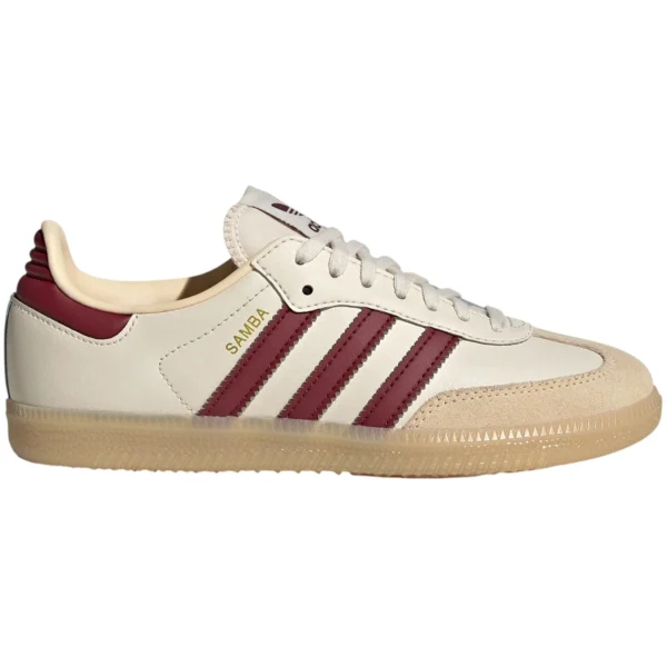 adidas Samba OG Wonder White Shadow Red Gum (GS)