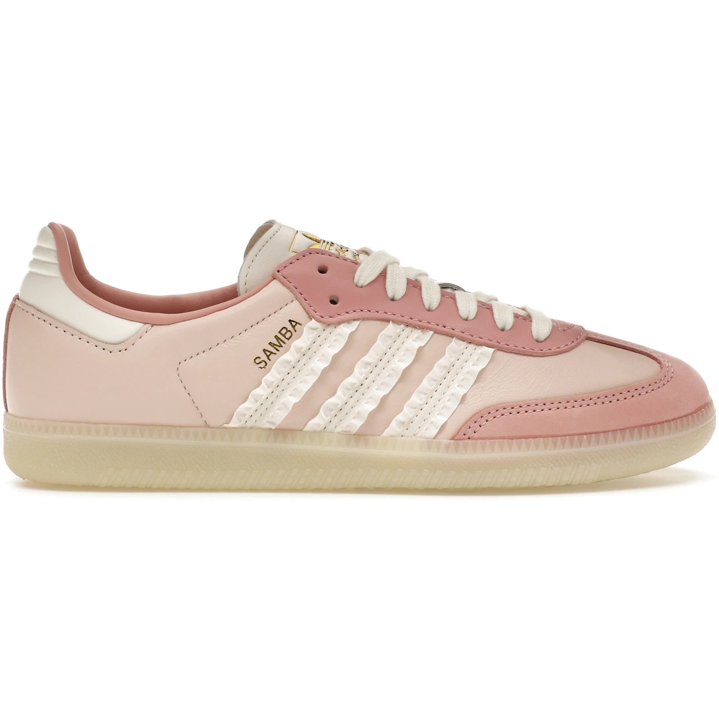adidas Samba Ruffle Stripes Pack Wonder Mauve (Women's) 2 adidas Samba Ruffle Stripes Pack Wonder Mauve Womens 1