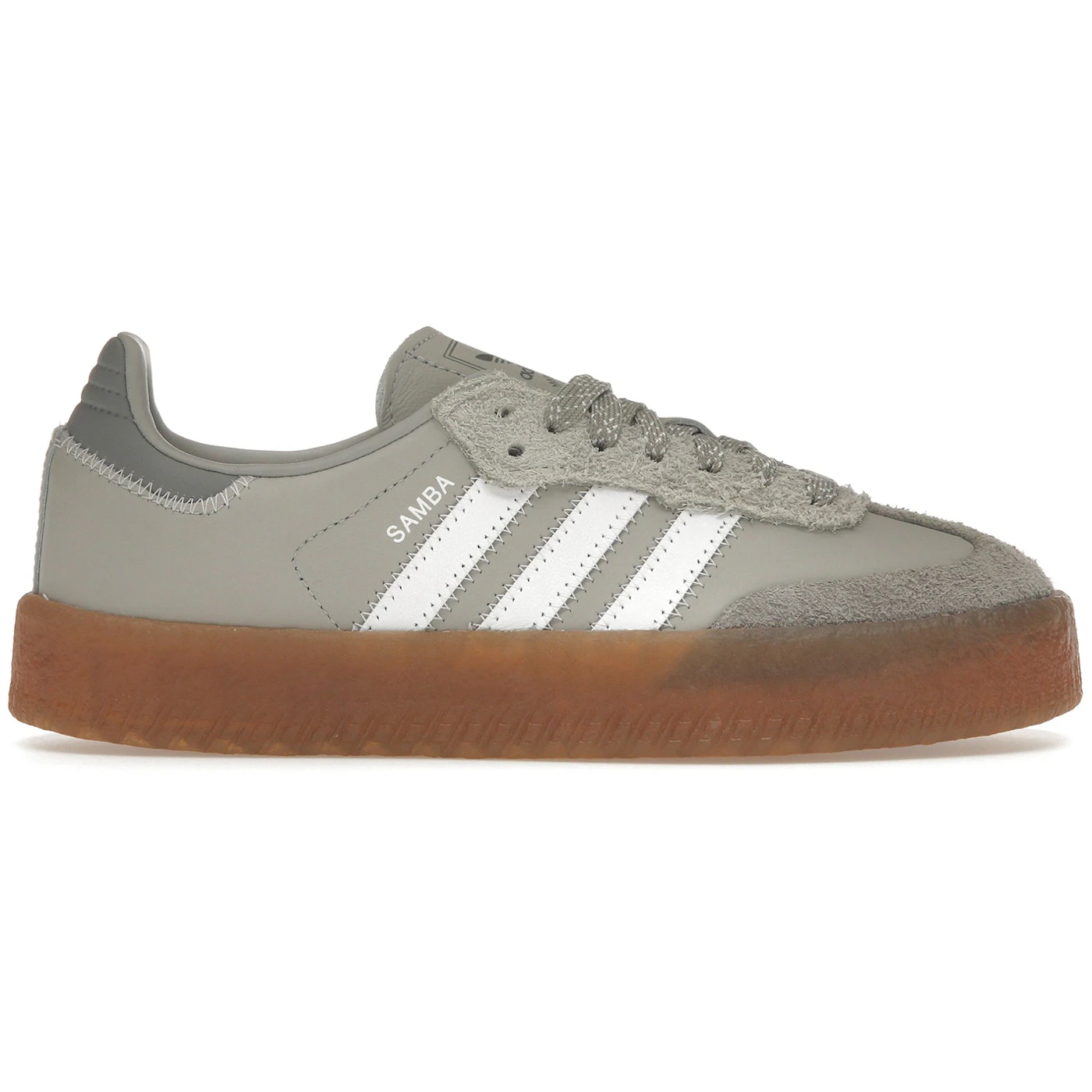 adidas Sambae Grey Cloud White (Women's) 2 adidas Sambae Grey Cloud White Womens 1