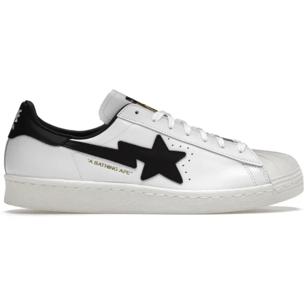 adidas Superstar 80s Bape White Black
