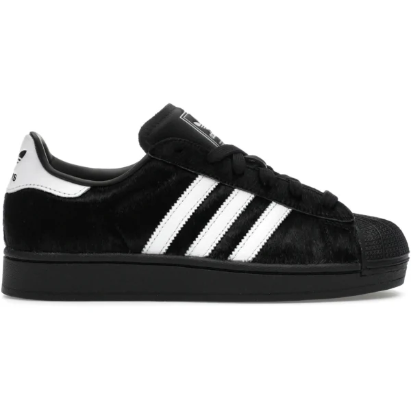 adidas Superstar II Black Ponyhair (Women’s)