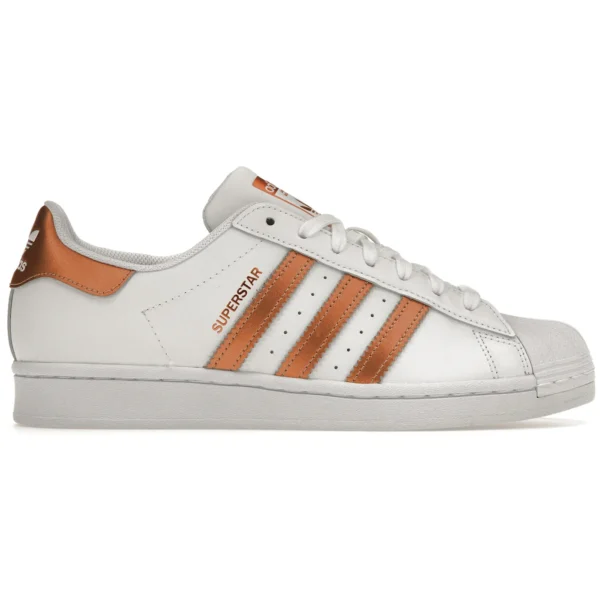 adidas Superstar White Copper Metallic (Women's)
