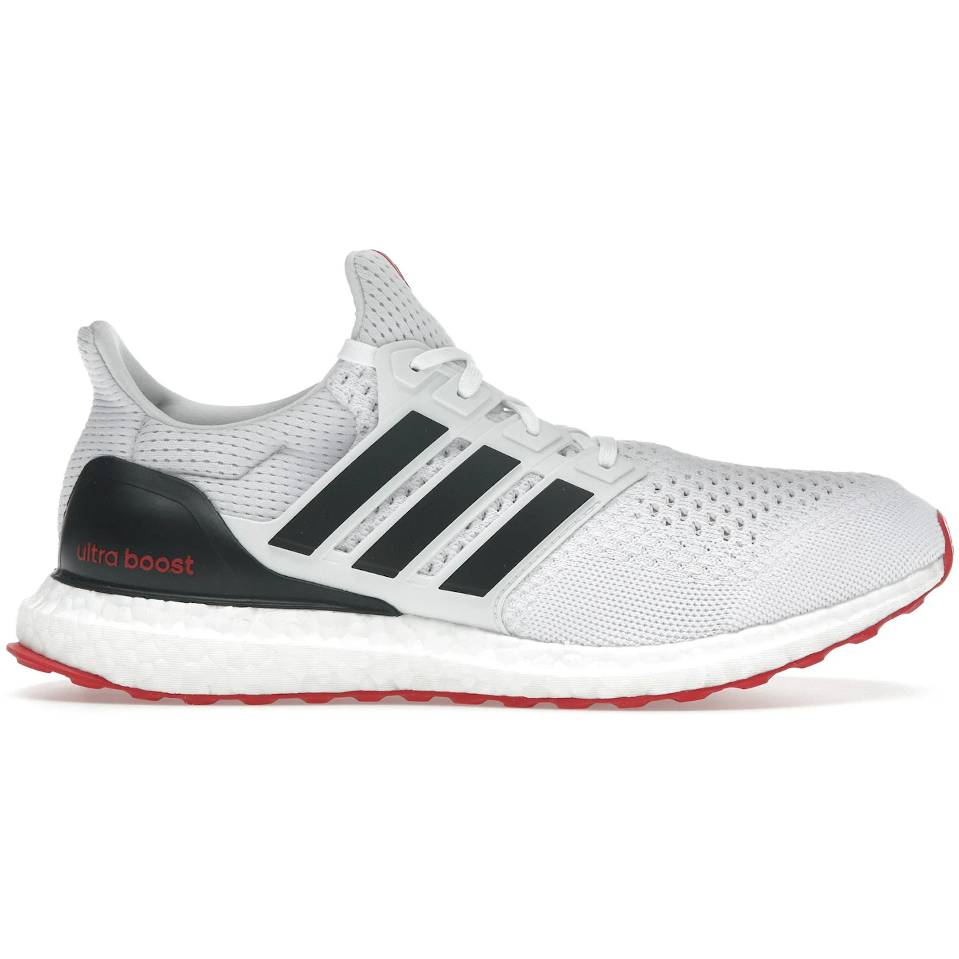 adidas Ultra Boost 1.0 Cloud White Core Black Better Scarlet