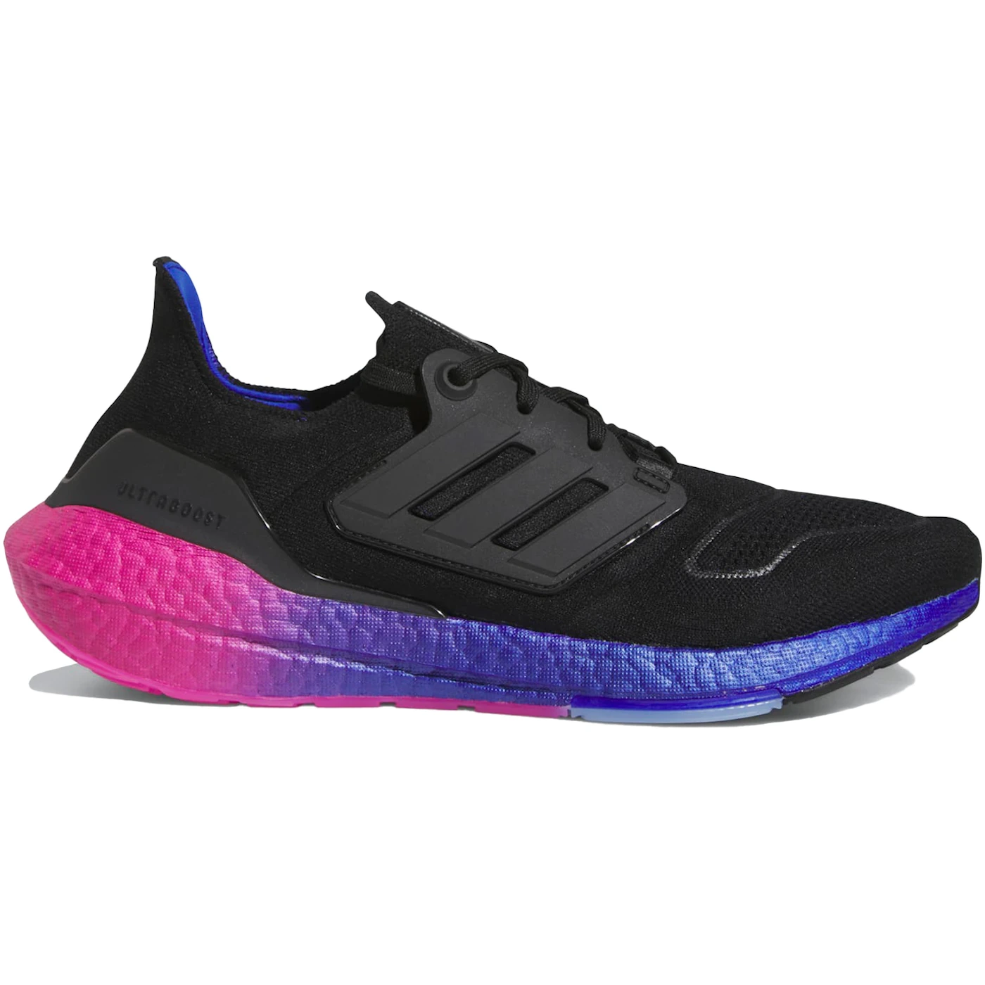 adidas Ultra Boost 22 Black Lucid Blue Pink 1 adidas Ultra Boost 22 Black Lucid Blue Pink 1