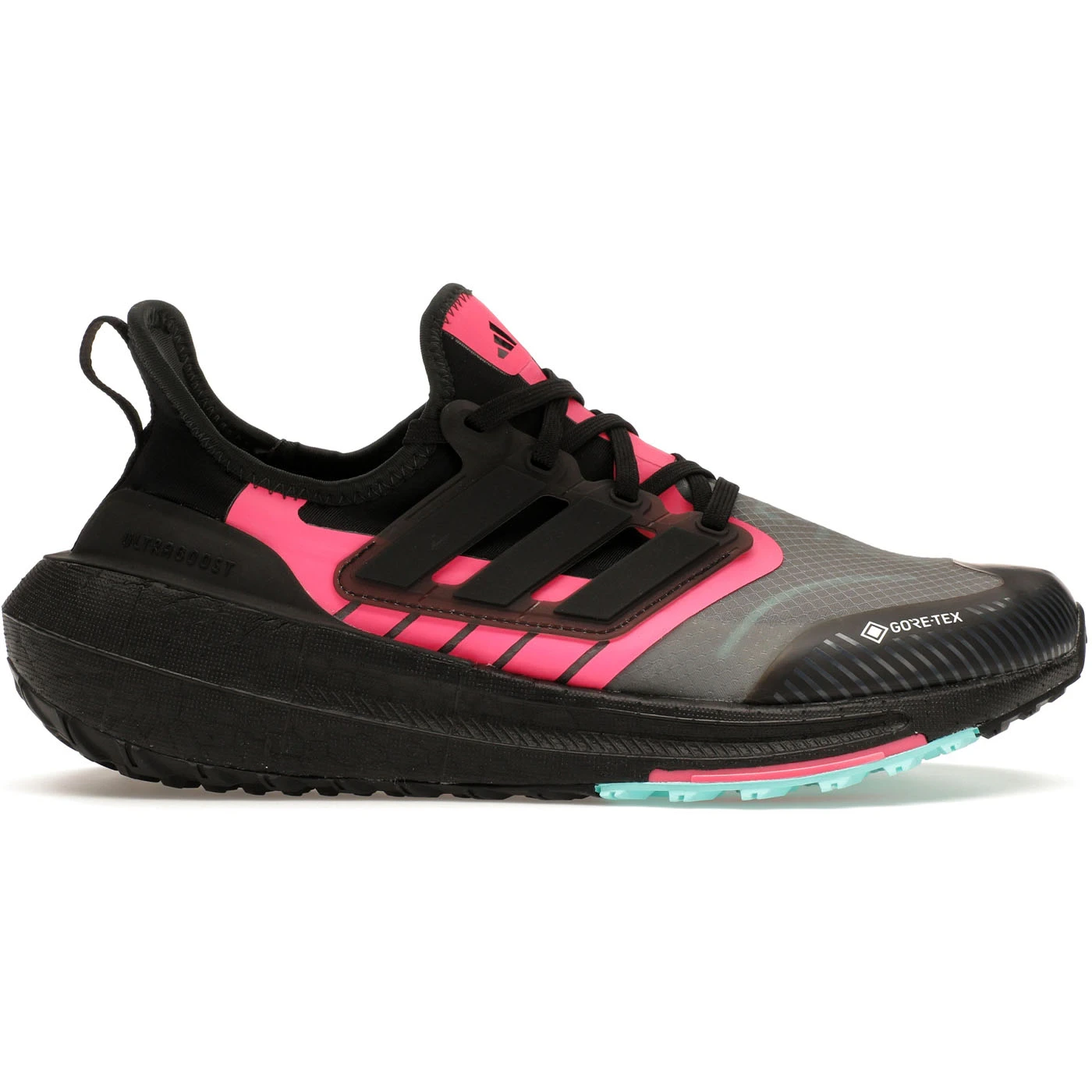 adidas Ultra Boost Light Gore Tex Core Black Lucid Pink Womens 1