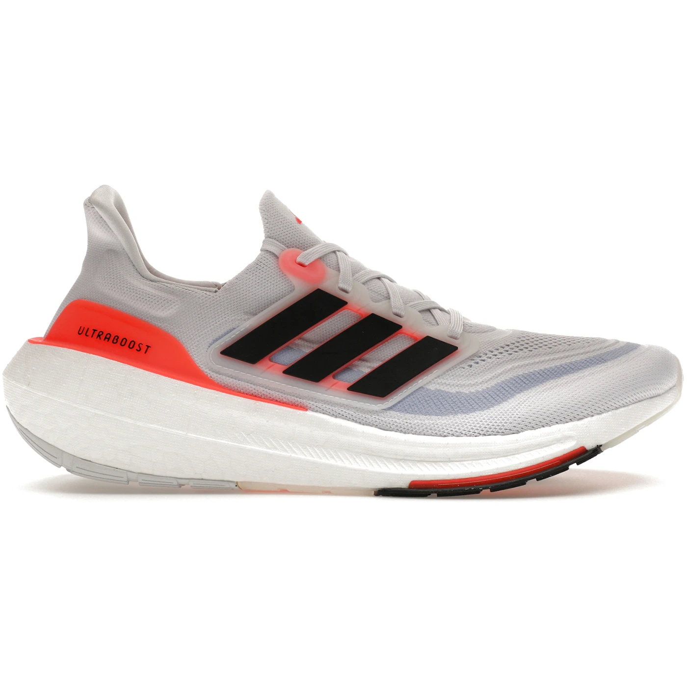 adidas Ultra Boost Light White Black Solar Red 1