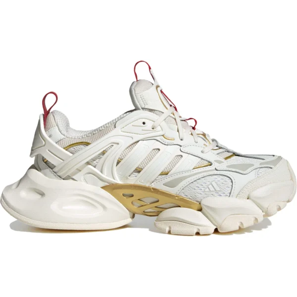 adidas XLG Runner Deluxe Off White Gold Metallic Red