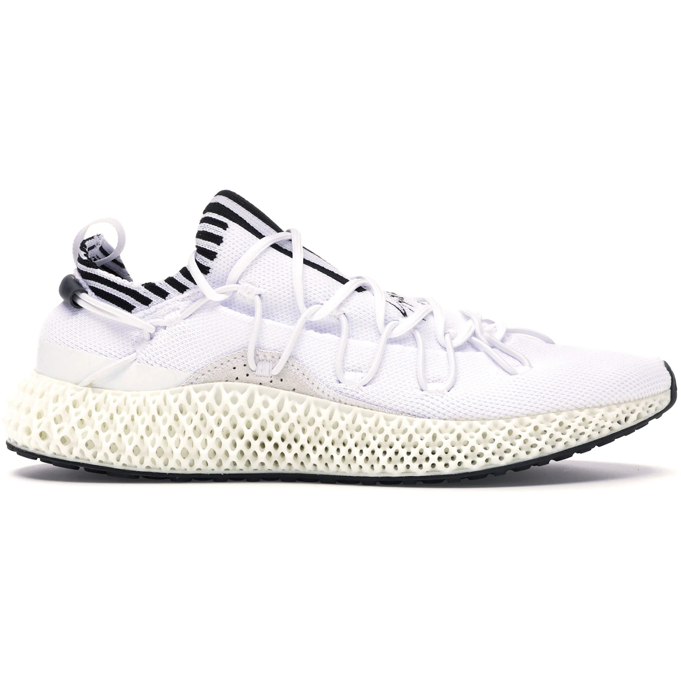 adidas Y-3 Runner 4D II White Black 1 adidas Y 3 Runner 4D II White Black 1