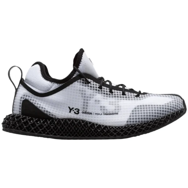 adidas Y-3 Runner 4D IO White Black