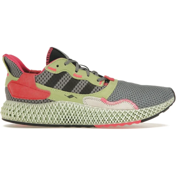 adidas ZX 4000 4D Grey Three Hi Res Yellow