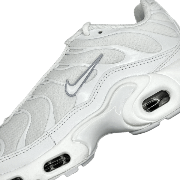 Nike Air Max Plus White Metallic Silver (GS)
