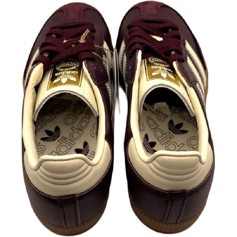 adidas Samba OG Maroon Gold Metallic (Women's) 6 adidas Samba OG Maroon Gold Metallic (Women's)