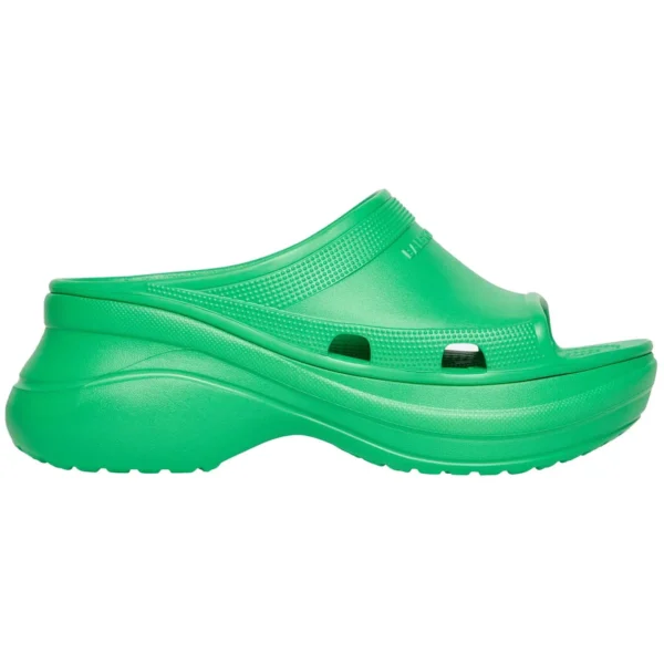 Balenciaga x Crocs Pool Slide Sandals Green (Women’s)