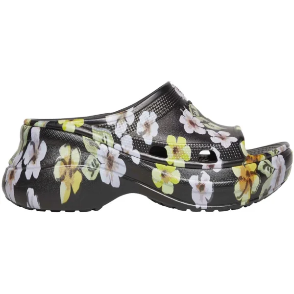 Balenciaga x Crocs Pool Slide Sandals Grey Flower (Women’s)