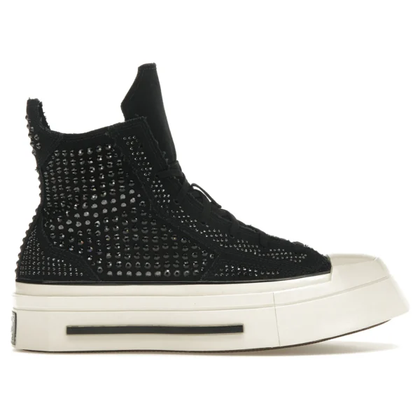 Converse Chuck Taylor All Star 70 Hi De Luxe Squared Swarovski Black (Women’s)