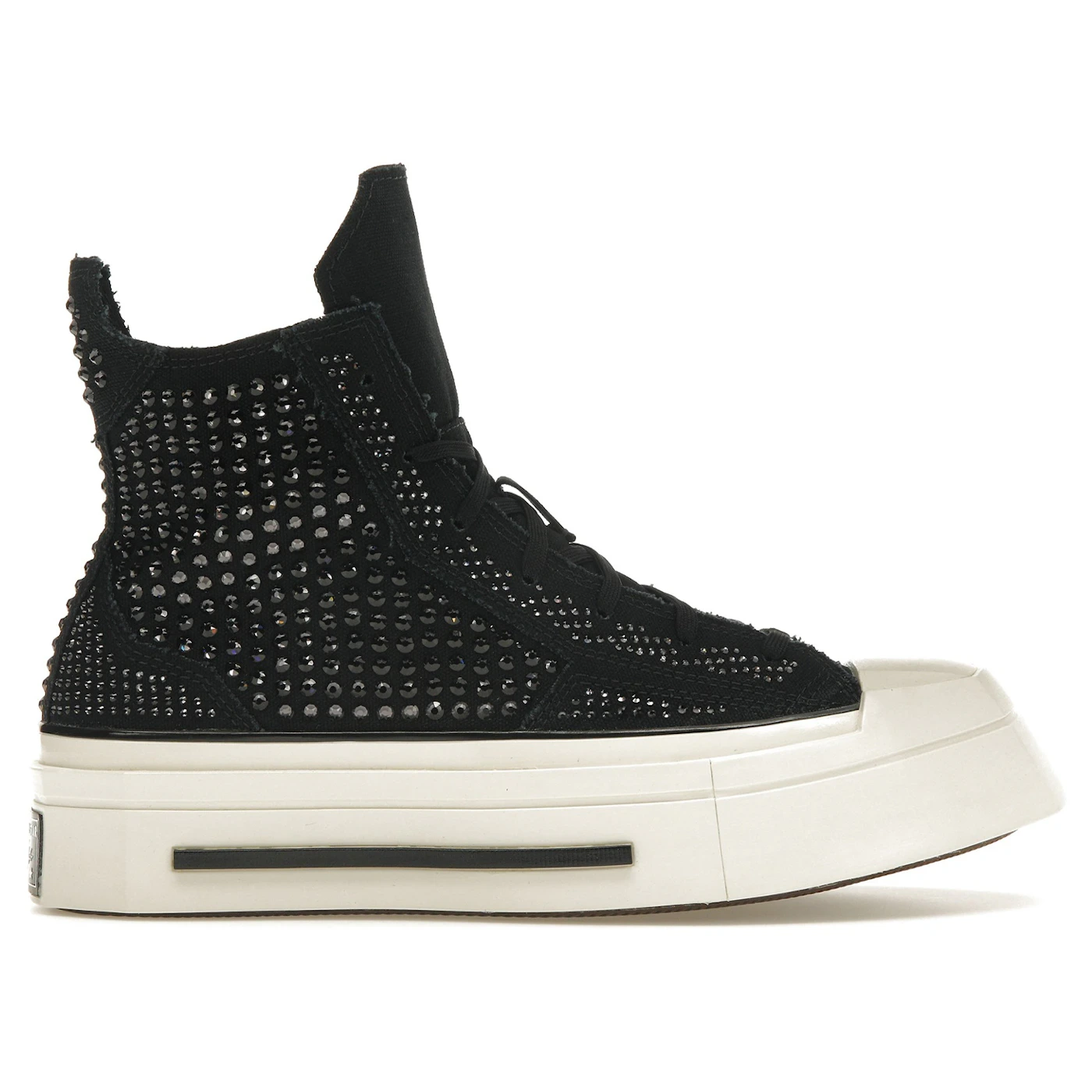 Converse Chuck Taylor All Star 70 Hi De Luxe Squared Swarovski Black (Women's)