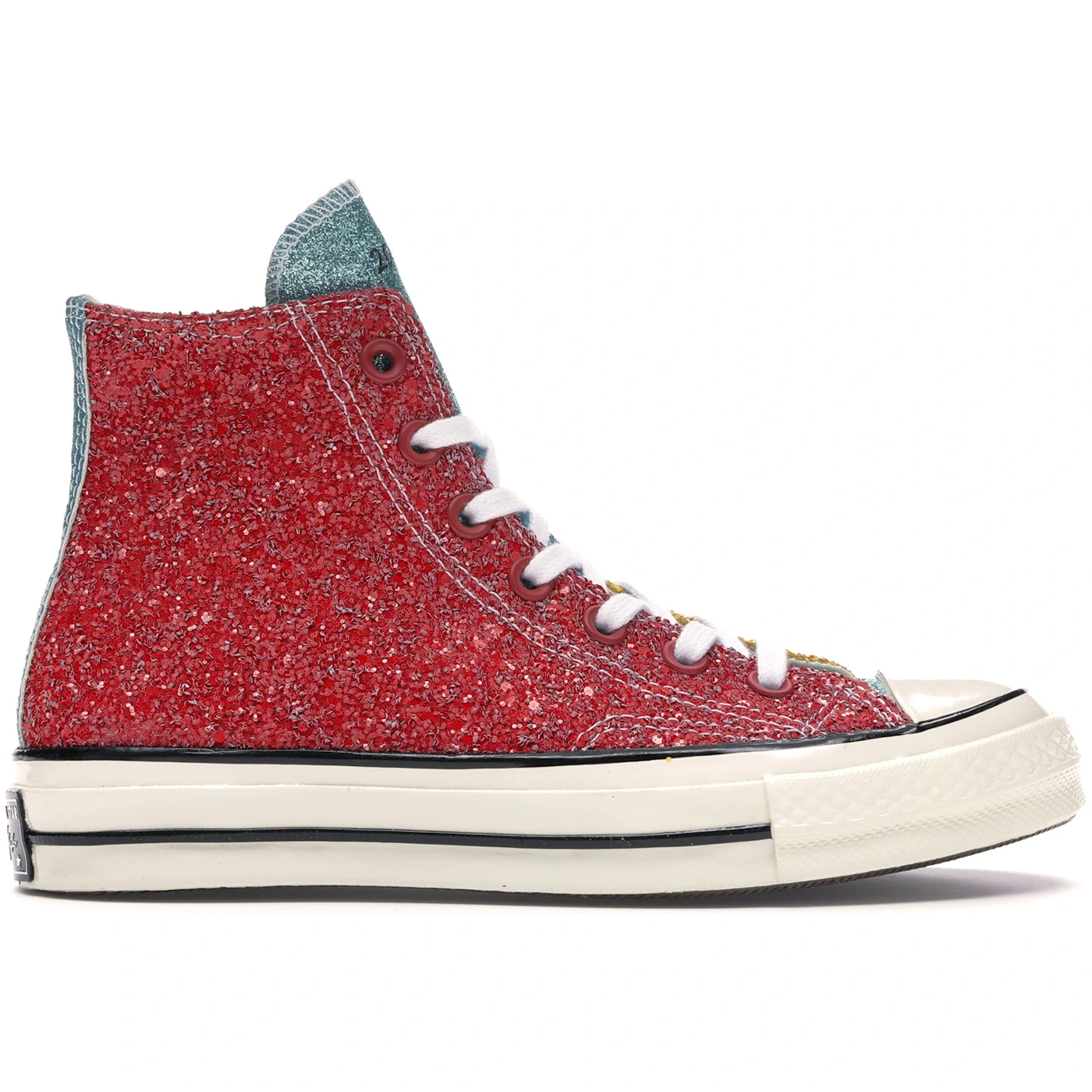 Converse Chuck Taylor All Star 70 Hi JW Anderson Glitter Yellow Red