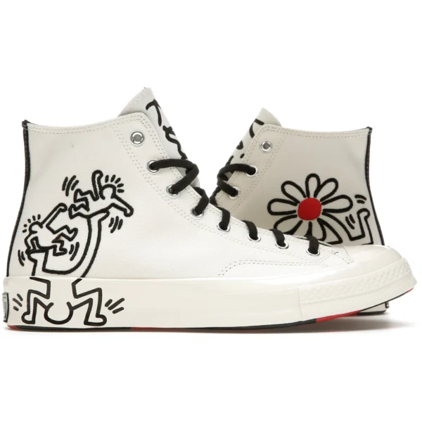Converse Chuck Taylor All Star 70 Hi Keith Haring Egret