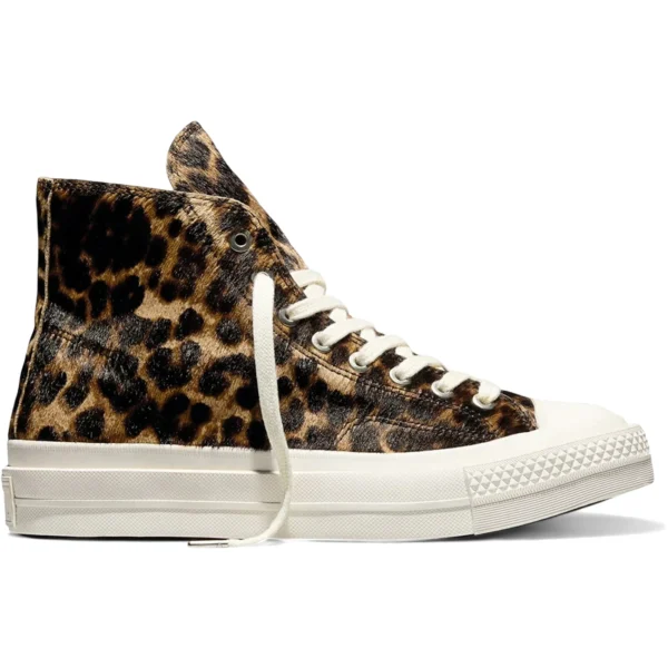 Converse Chuck Taylor All Star First String High Pony Hair Leopard Print