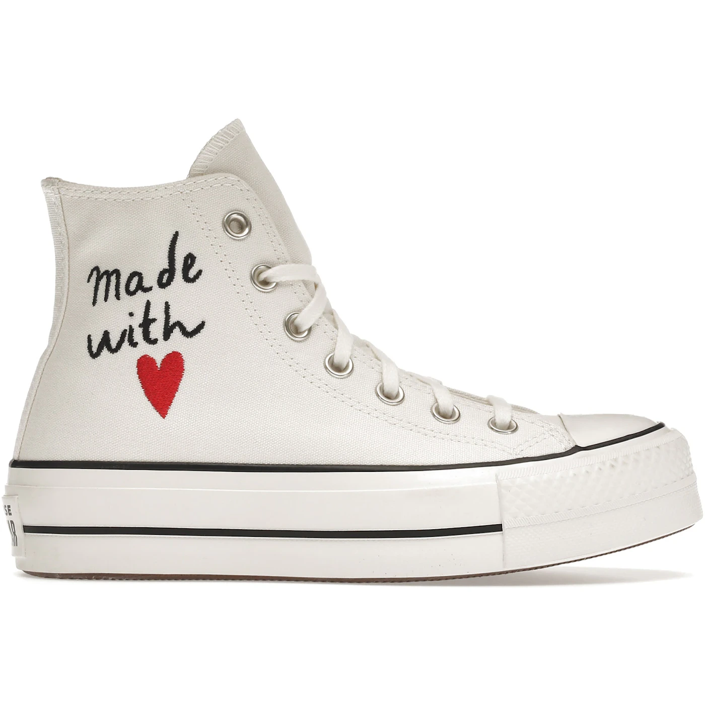 Converse Chuck Taylor All Star Lift Hi Made With Love (Women's)
