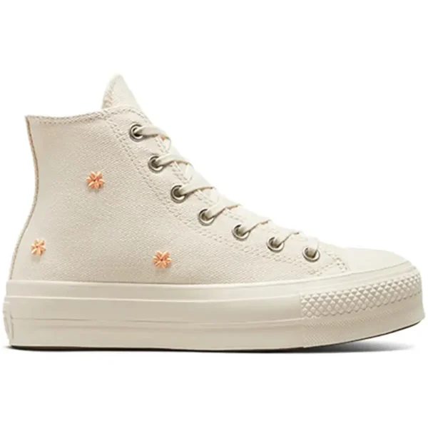 Converse Chuck Taylor All Star Lift Platform Hi Pearls Natural Ivory
