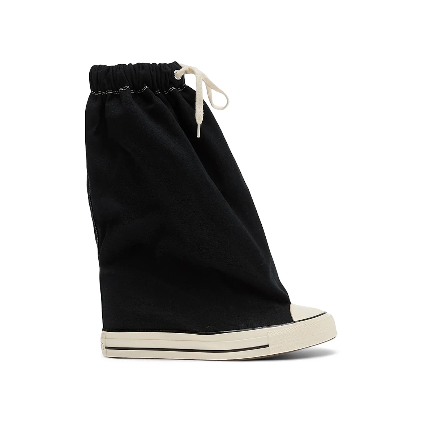 Converse Chuck Taylor All Star XHi Slouch Wedge Vaquera Black (Women's)