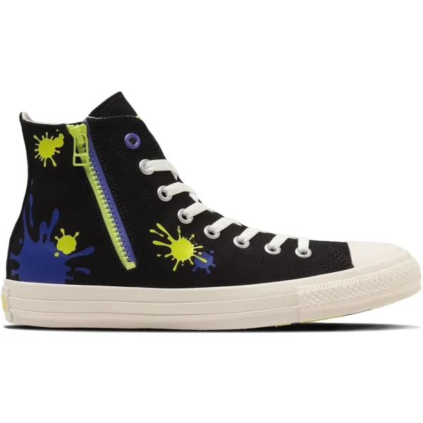 Converse Chuck Taylor All Star Zip Hi Splatoon 3 Black