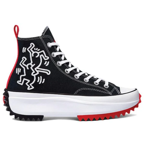 Converse Run Star Hike Hi Keith Haring Black