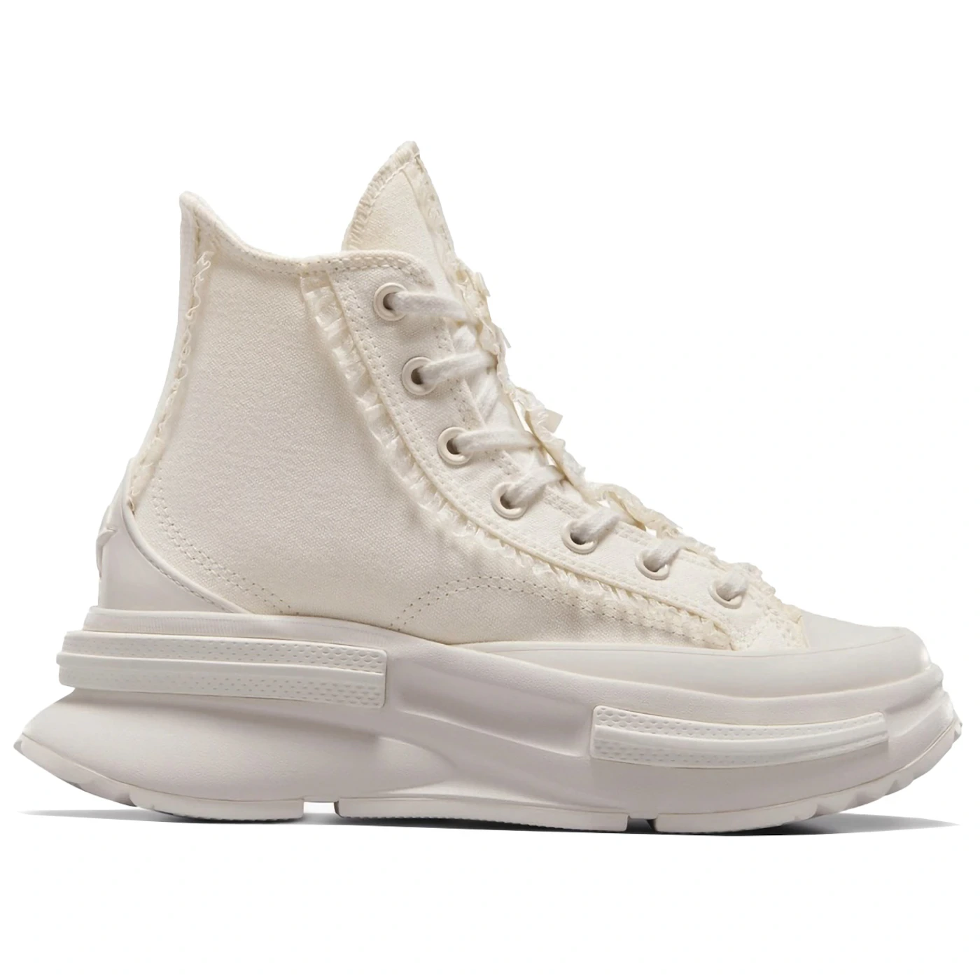 Converse Run Star Legacy CX Platform High Ruffles & Bows Egret