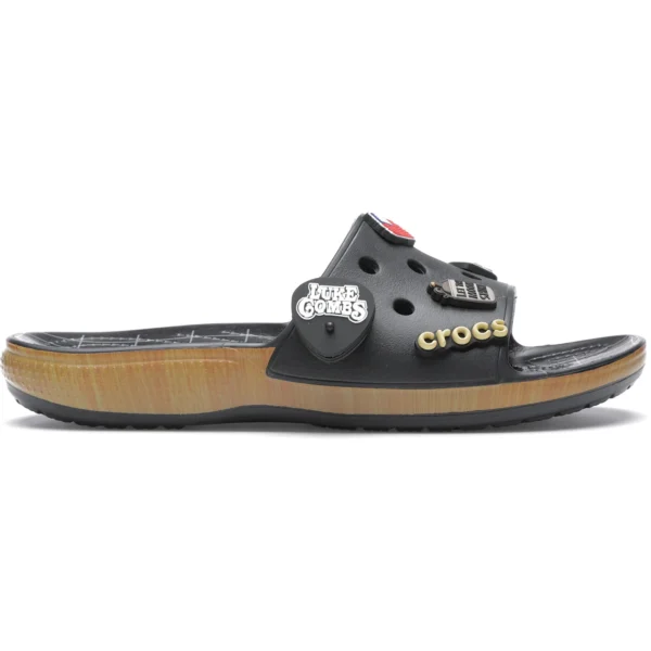 Crocs Classic Bootlegger Slide Luke Combs Black