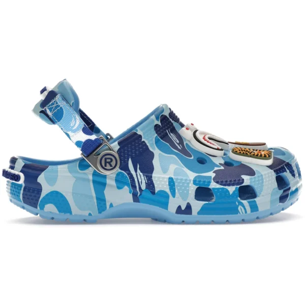 Crocs Classic Clog A Bathing Ape ABC Camo Blue (Kids)