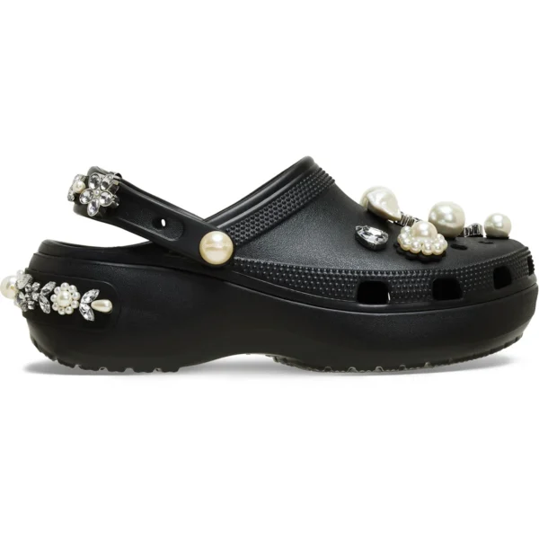Crocs Classic Platform Clog Simone Rocha Black (Women’s)
