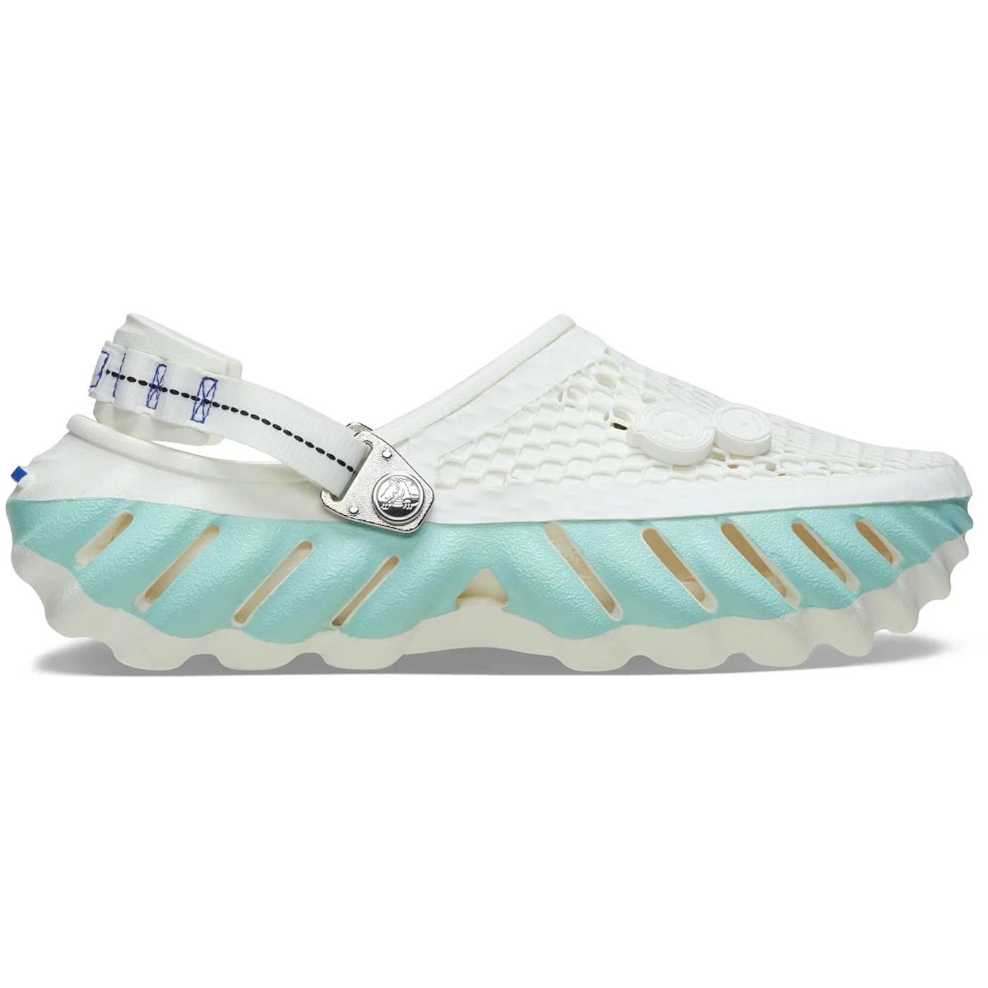 Crocs Echo Clog Kanghyuk White Blue 1 Crocs Echo Clog Kanghyuk White Blue 1