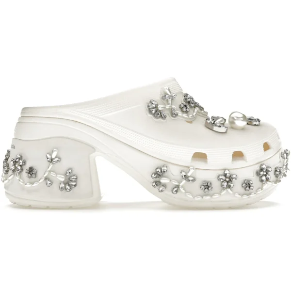 Crocs Siren Clog Simone Rocha Chalk