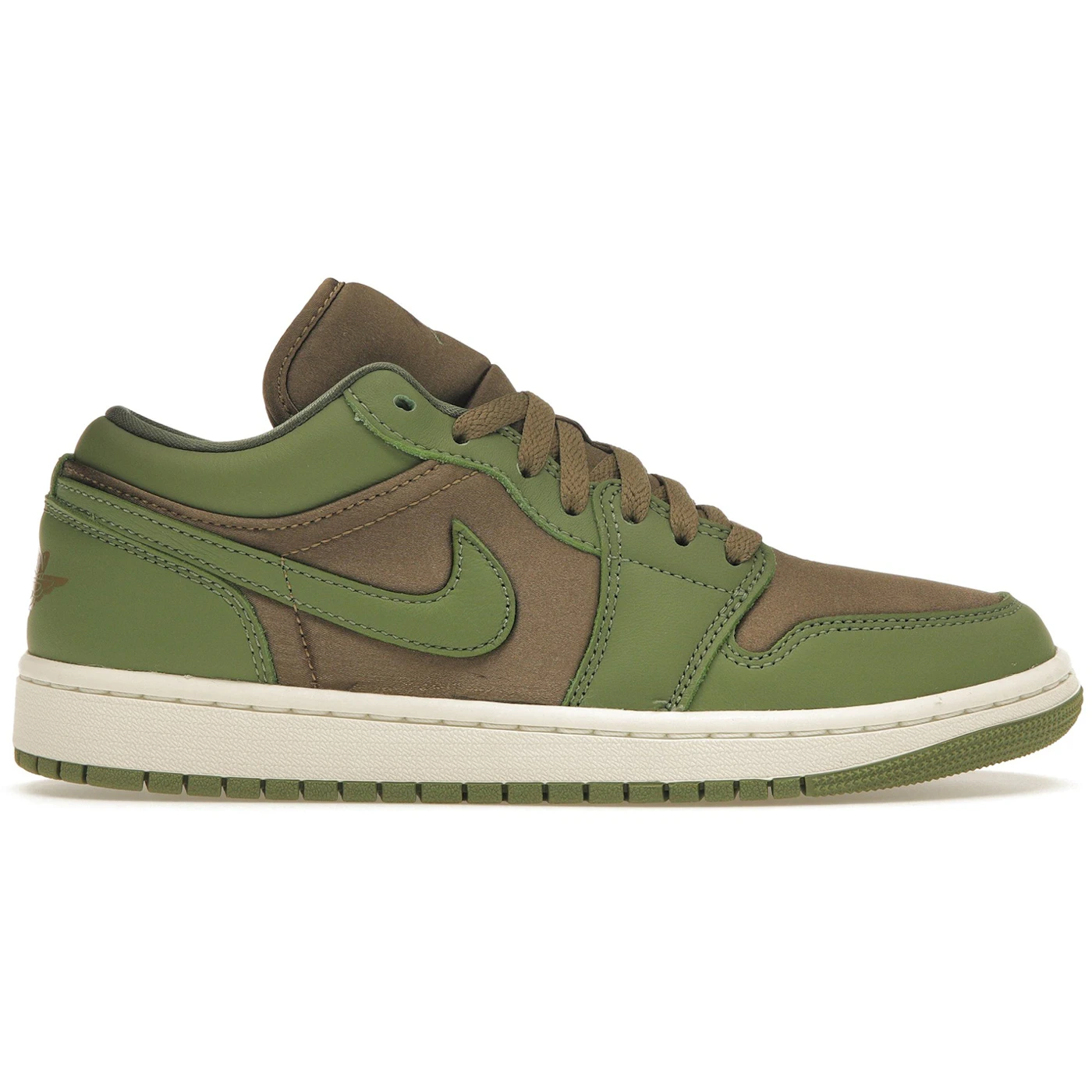 Jordan 1 Low SE Brown Kelp Sky J Light Olive (Women's) 2 Jordan 1 Low SE Brown Kelp Sky J Light Olive Womens 1
