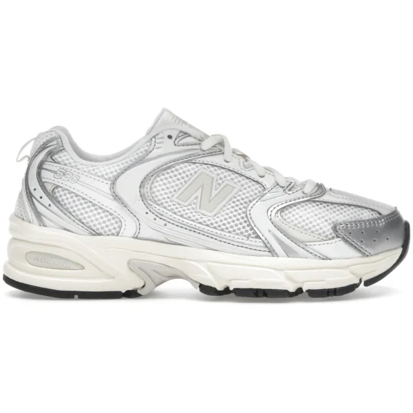 New Balance 530 Silver Metallic Linen