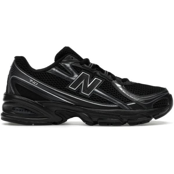 New Balance 740 Black Silver Metallic (GS)