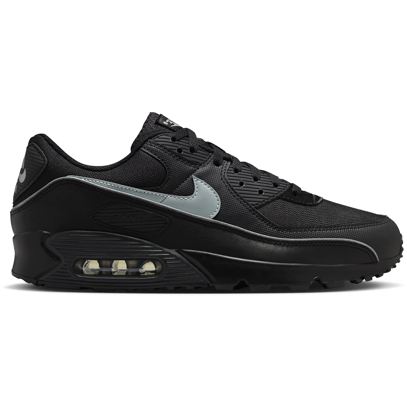 Nike Air Max 90 Premium Black Reflective 3 Nike Air Max 90 Premium Black Reflective
