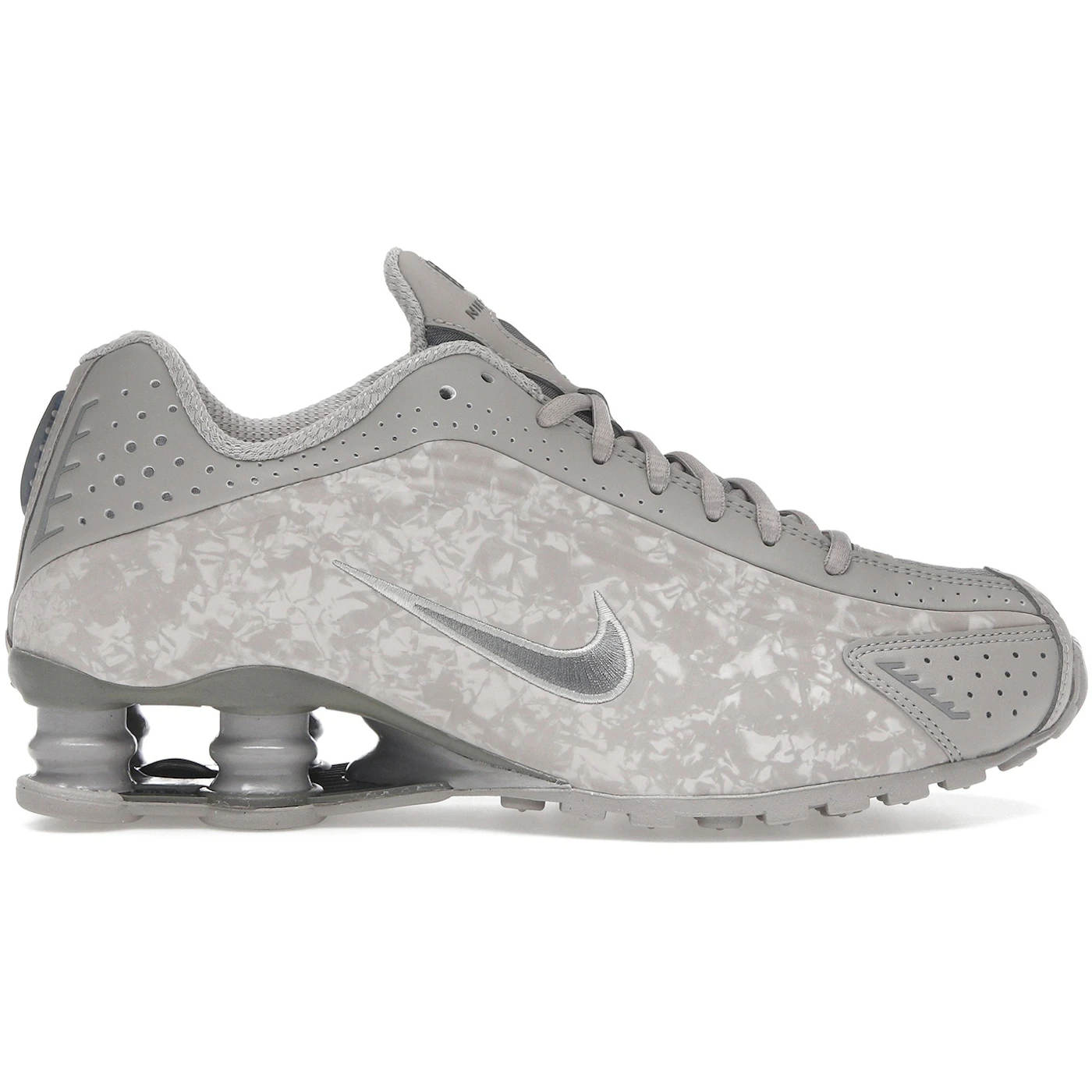 Nike Shox R4 Flat Pewter Floral (Women's) 2 Nike Shox R4 Flat Pewter Floral Womens 1
