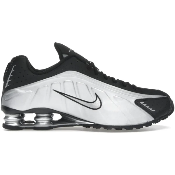 Nike Shox R4 Metallic Silver Black