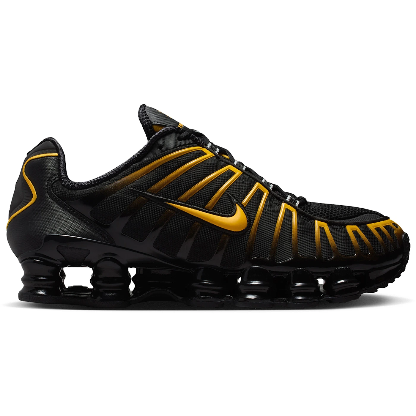 Nike Shox TL Black University Gold 1 Nike Shox TL Black University Gold 1