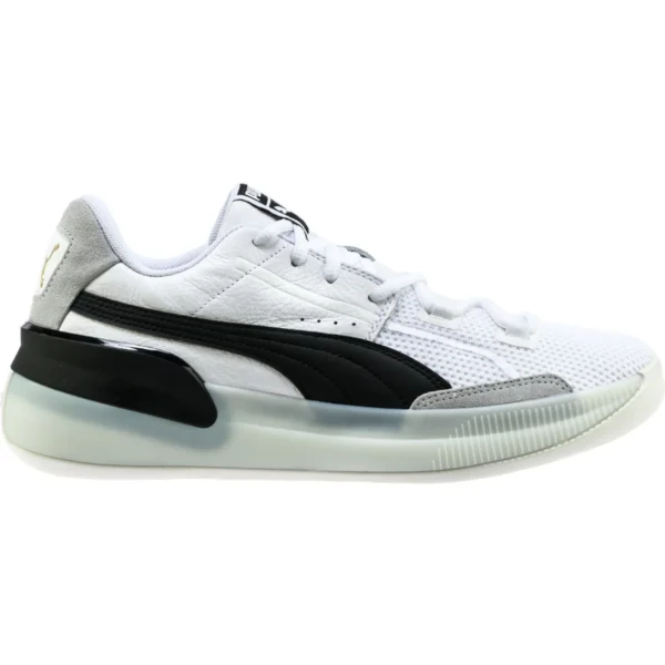 Puma Clyde Hardwood White Black