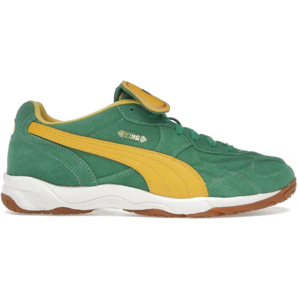 Puma King Indoor Archive Green Yellow Sizzle