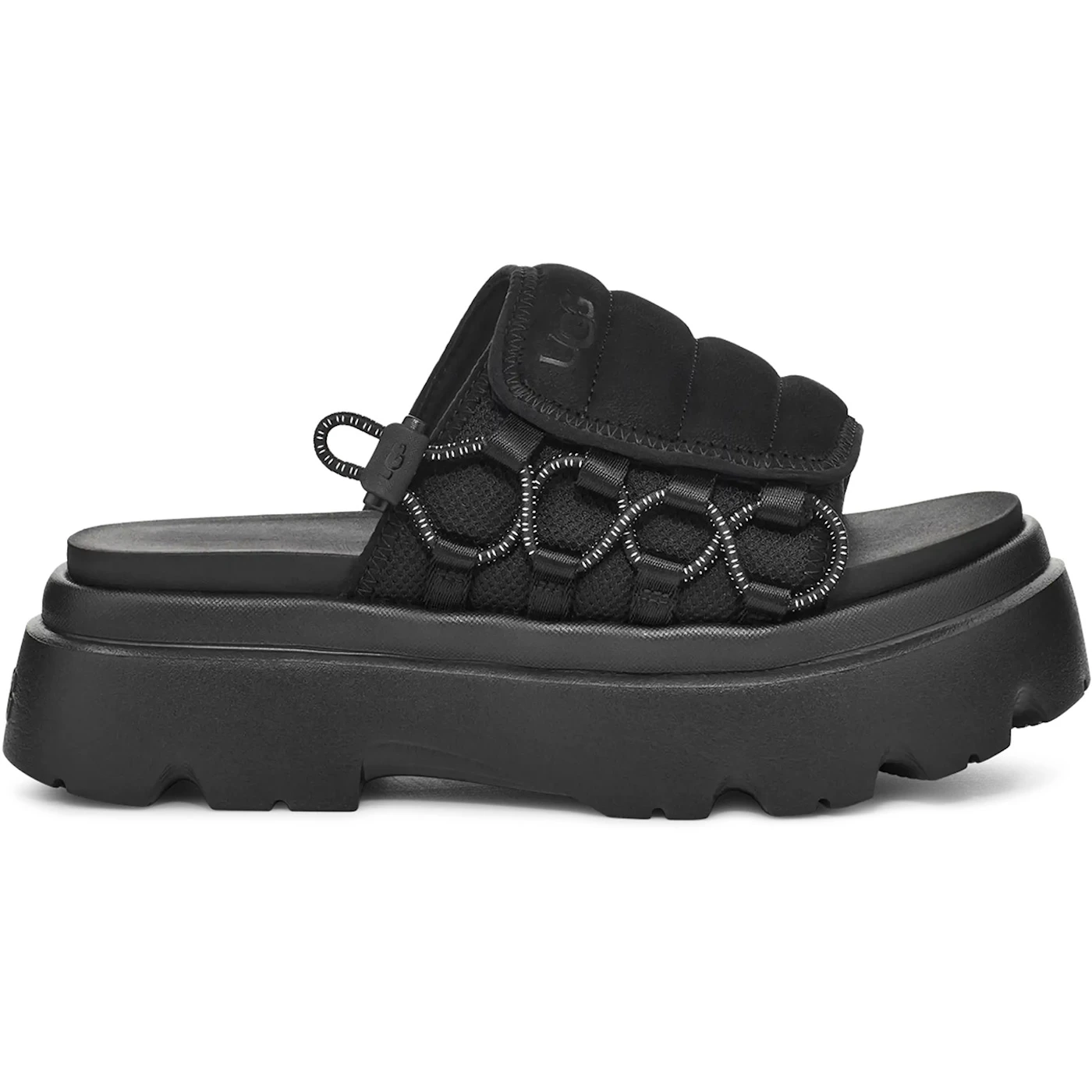 UGG Callie Sandal Black (Women's) 2 UGG Callie Sandal Black Womens 1