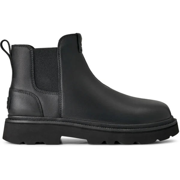 UGG Chelsea Lug Leather Boot Black