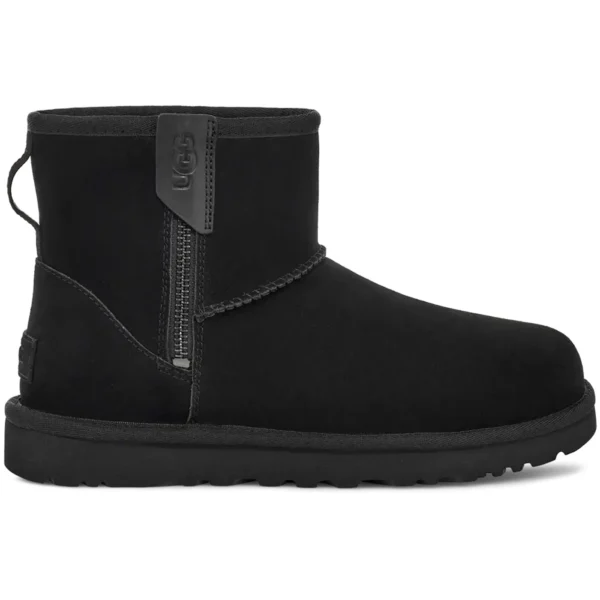 UGG Classic Mini Bailey Zip Boot Black (Women’s)