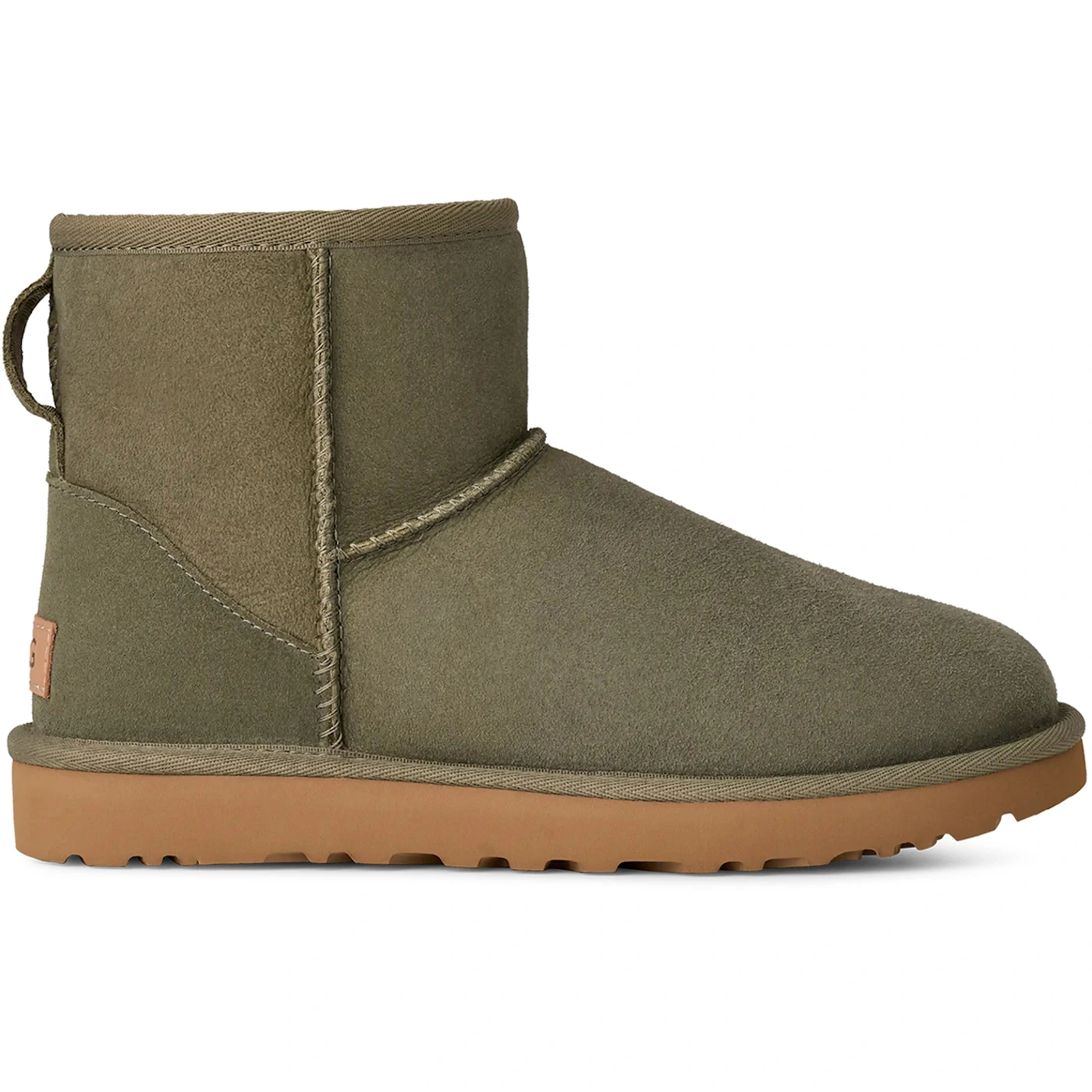 UGG Classic Mini II Boot Moss Green (Women's) (2025) 2 UGG Classic Mini II Boot Moss Green Womens 2025 1
