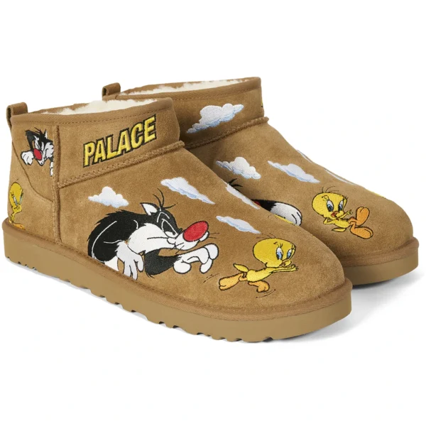 UGG Classic Ultra Mini Boot Palace x Looney Tunes Chestnut