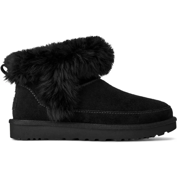 UGG Classic Ultra Mini Chalet Boot Black (Women’s)